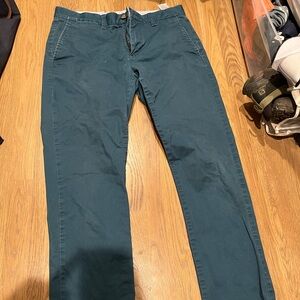 Tommy Hilfiger Men's Dark Teal Chinos